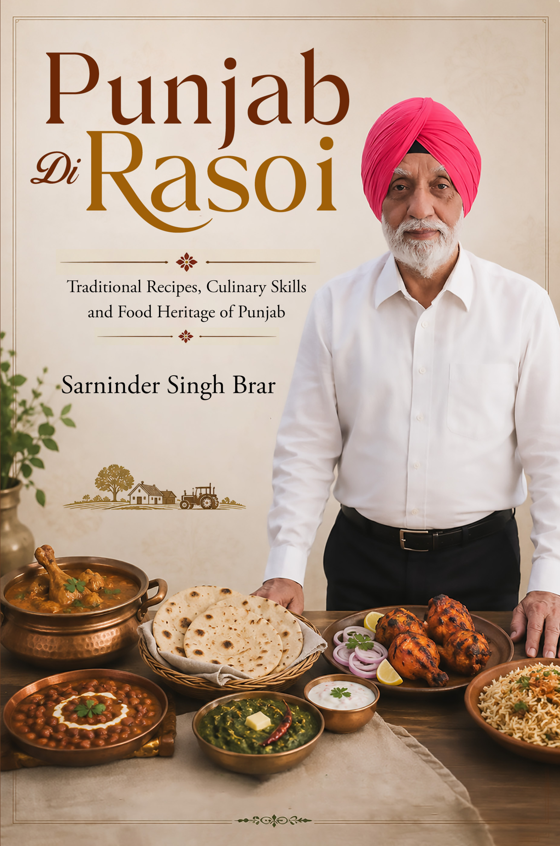 Punjab Di Rasoi book cover by Sarninder Singh Brar